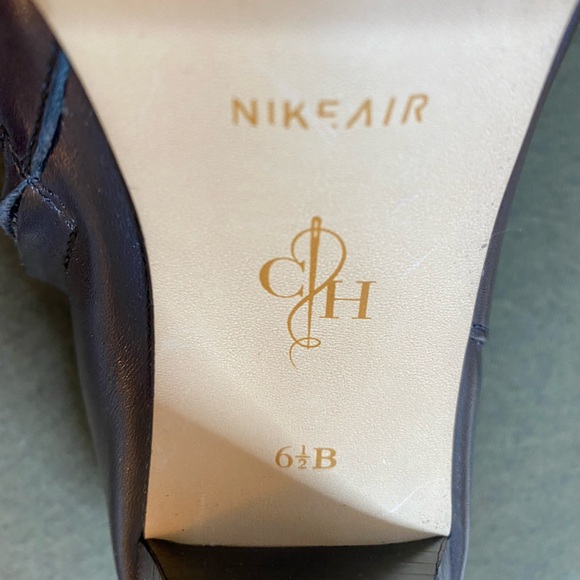 NIB Cole Haan Boots Nike Air Soles Tall Boots With 4” Heel Size 6 1/2 B - Picture 10 of 10